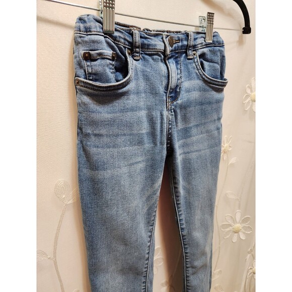 Levis Jeans Girls 8 Blue Jeans Adjustable Denim Bootcut Classic Mid Rise Staple - Picture 2 of 16